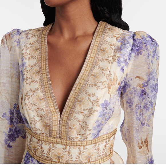 ZIMMERMANN
Dawning Plunge printed minidress - Picture 8 of 10